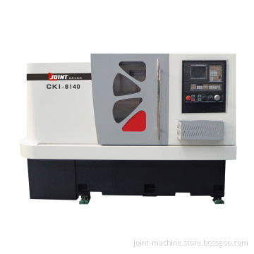 flat type cnc lathe with hydraulic chuck